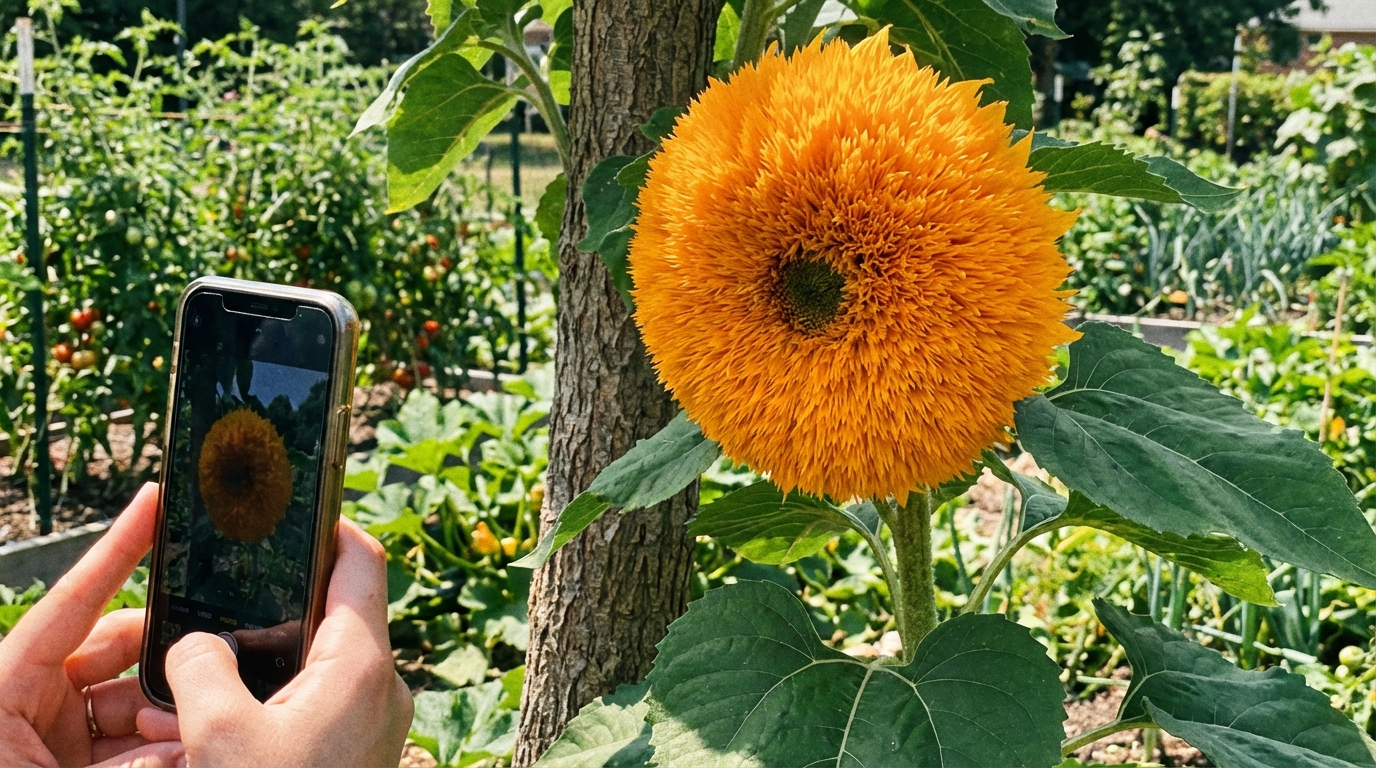 Помаранчевий соняшник