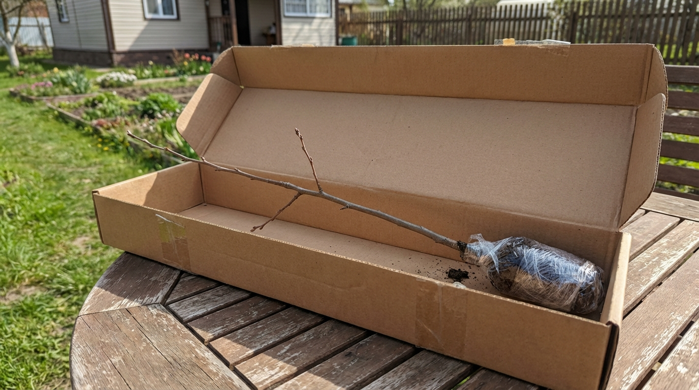 Наша реальна відправка — плакуча шовковиця Серенада